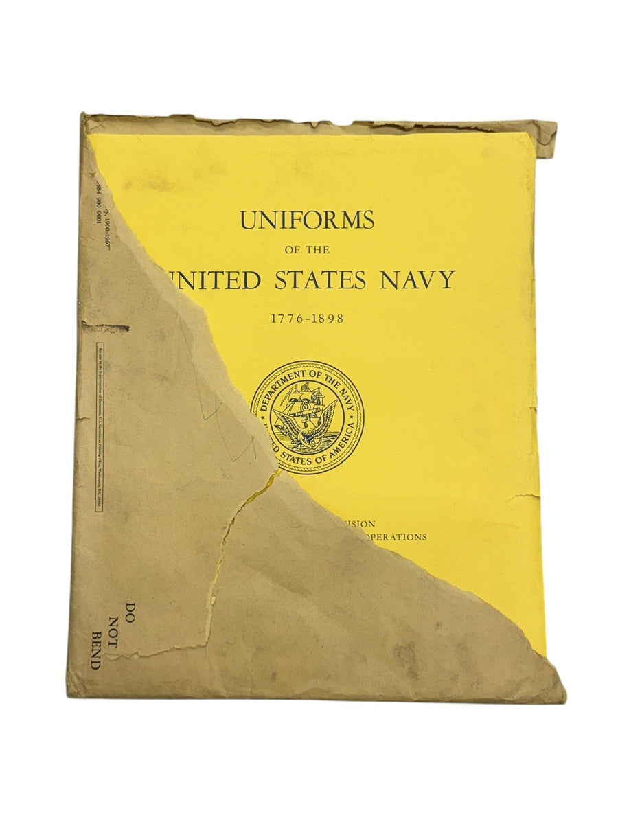 1966 & 1967 Uniforms of the United States Navy 1776-1976; 27 Naval Prints