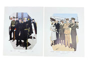 1966 & 1967 Uniforms of the United States Navy 1776-1976; 27 Naval Prints