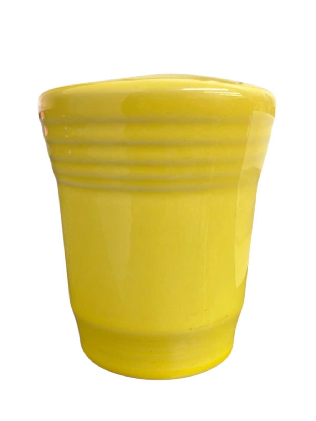Fiesta - Sunflower Yellow Toothbrush Holder Homer Laughlin HLC Home Decor