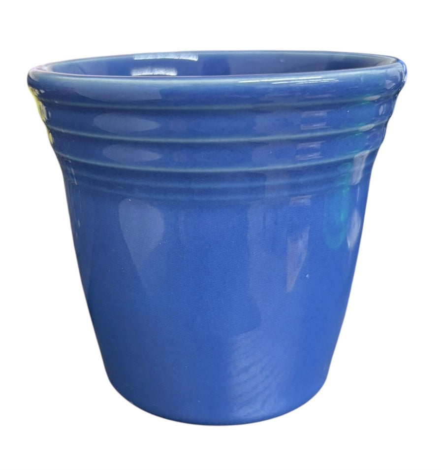 Fiesta - Lapis Blue Flower Pot Ceramic Stoneware Homer Laughlin HLC Home Decor