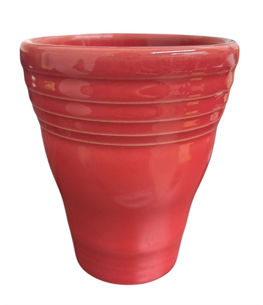Fiesta - Scarlet Red Bathroom Tumbler HLC Home Decor Ceramic Cup Homer Laughlin