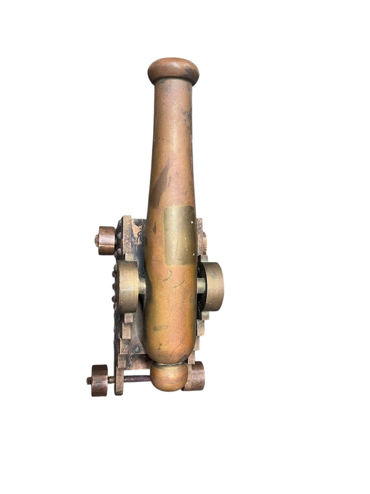 Vintage Solid Brass/Bronze Cannon Replica 9 Inch
