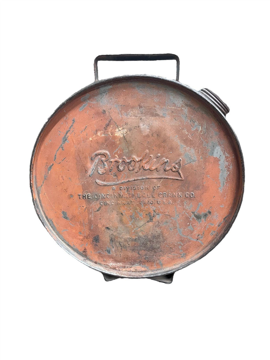 Brookins Antique Metal Gas/Oil Can Cincinnati Ohio