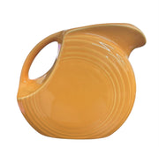 Fiesta - Tangerine Orange Large Disk Pitcher Homer Laughlin HLC Discontinued