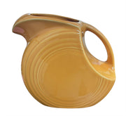 Fiesta - Tangerine Orange Large Disk Pitcher Homer Laughlin HLC Discontinued