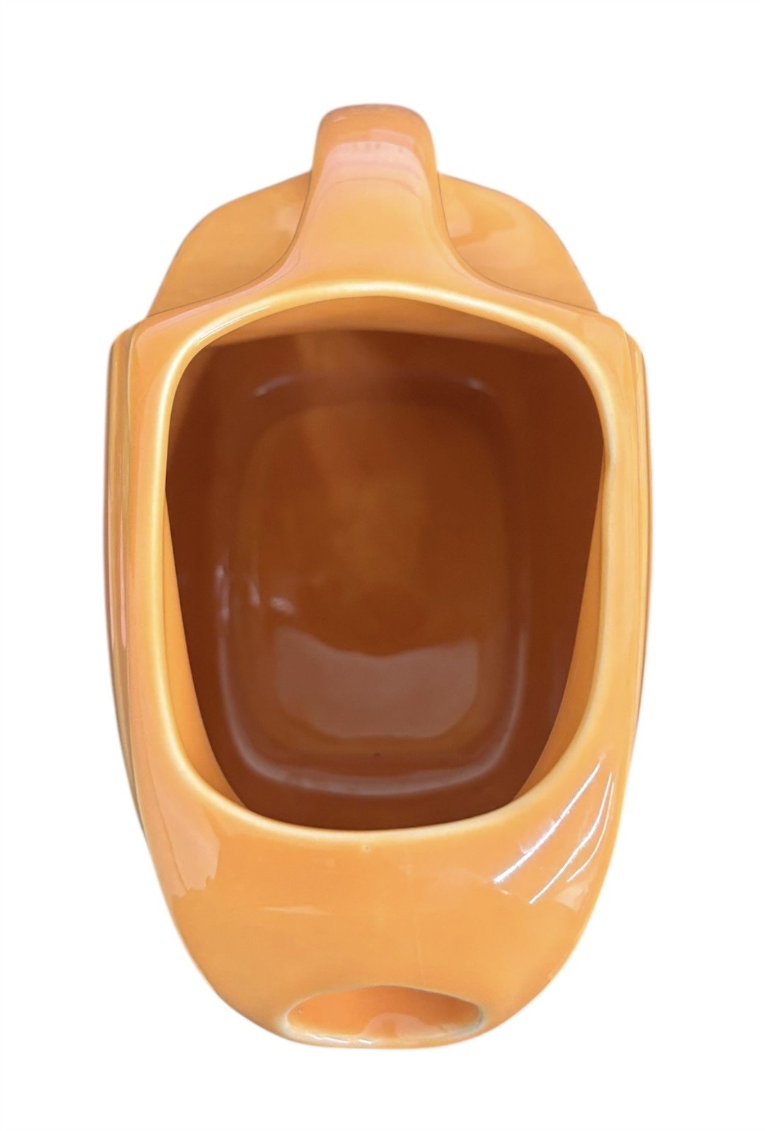 Fiesta - Tangerine Orange Large Disk Pitcher Homer Laughlin HLC Discontinued