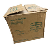 Presto Cooker-Canner 20 Quart Vintage Yellow Pressure Cooker Stamped Aluminum IN BOX
