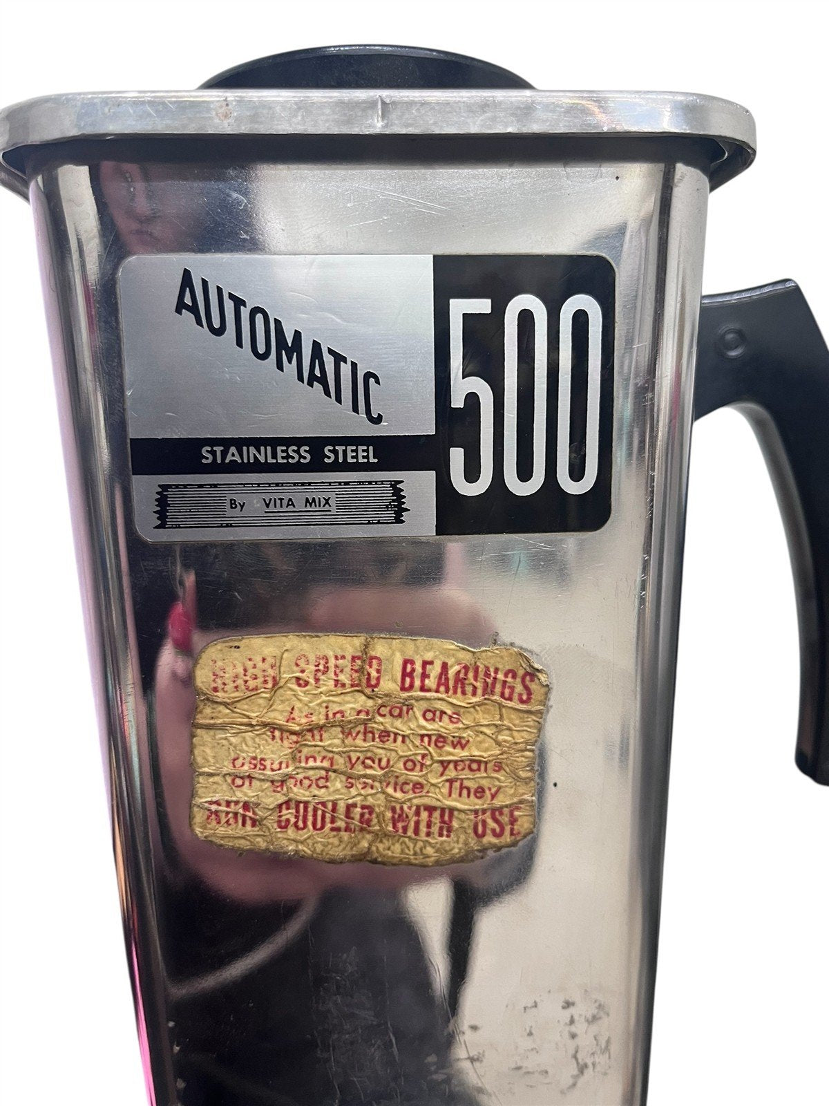 Vitamix 500 Vintage 1950's Stainless Steel Automatic Blender Working Condition