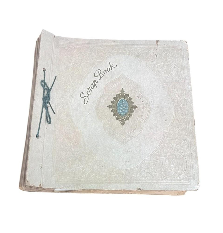 1940's Girl's Scrapbook; Filled With Celebrity Photos and Postcards