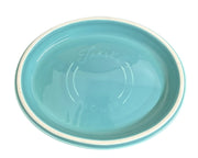 Fiesta - Turquoise Blue Soap Holder Dish HLC Ceramic Bathroom Sink Decor