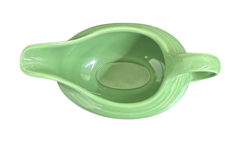 Fiesta - Meadow Green Gravy Boat Sauce Dish Ceramic Serving Ware Homer Laughlin
