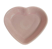Fiesta - Peony Pink Medium Heart Bowl Homer Laughlin Ceramic Dish Valentine's