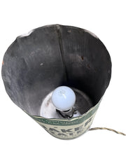 Quaker State Vintage 5 Quart Motor Oil Container Lamp Oil City Pennsylvania