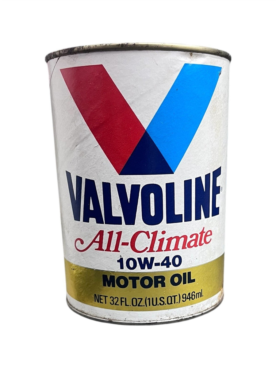 Valvoline Vintage All-Climate 10W-40 Motor Oil FULL CAN