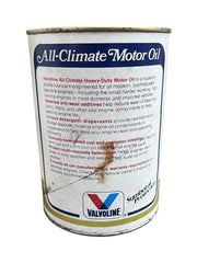 Valvoline Vintage All-Climate 10W-40 Motor Oil FULL CAN