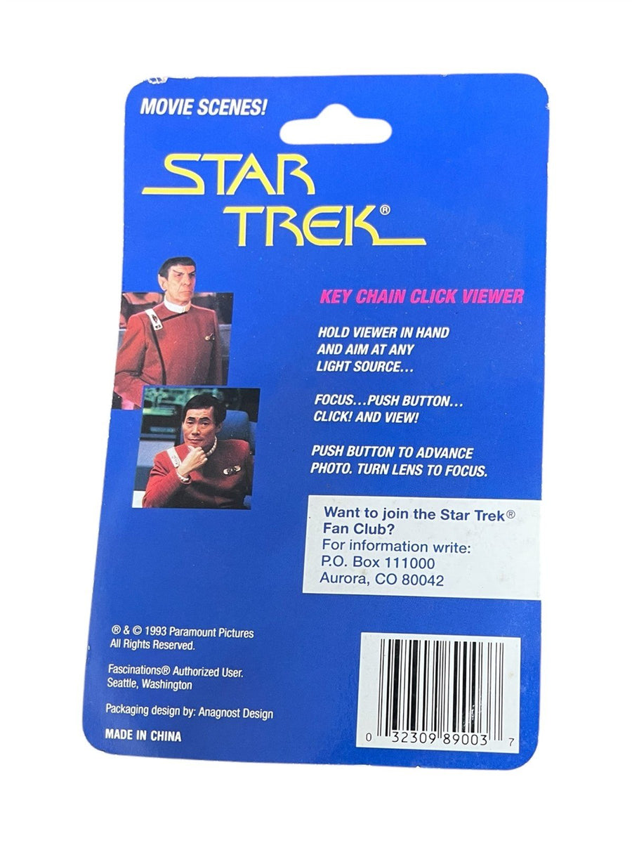 Set of 3 Star Trek The Next Generation Key Chain Click Viewers 1993