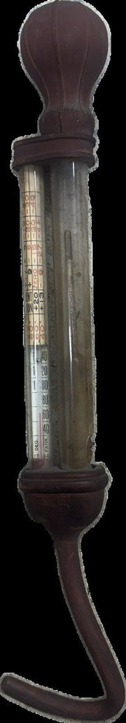 Vintage Pyro Anti-freeze Advertisement Oil Temperature Garage Poster