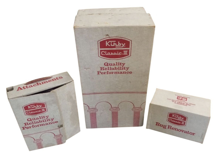 Kirby Classic III Vacuum Attachments With Original Packaging Vintage Collectible