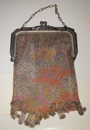 Whiting & Davis Mesh Coin Purse Vintage Collectible Nostalgic Accessory