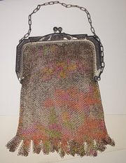 Whiting & Davis Mesh Coin Purse Vintage Collectible Nostalgic Accessory