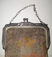 Whiting & Davis Mesh Coin Purse Vintage Collectible Nostalgic Accessory