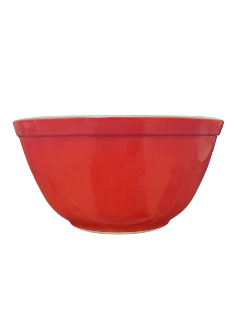 Pyrex Set of 3 Vintage 1970s Friendship Birds Nesting Bowls Red and Orange
