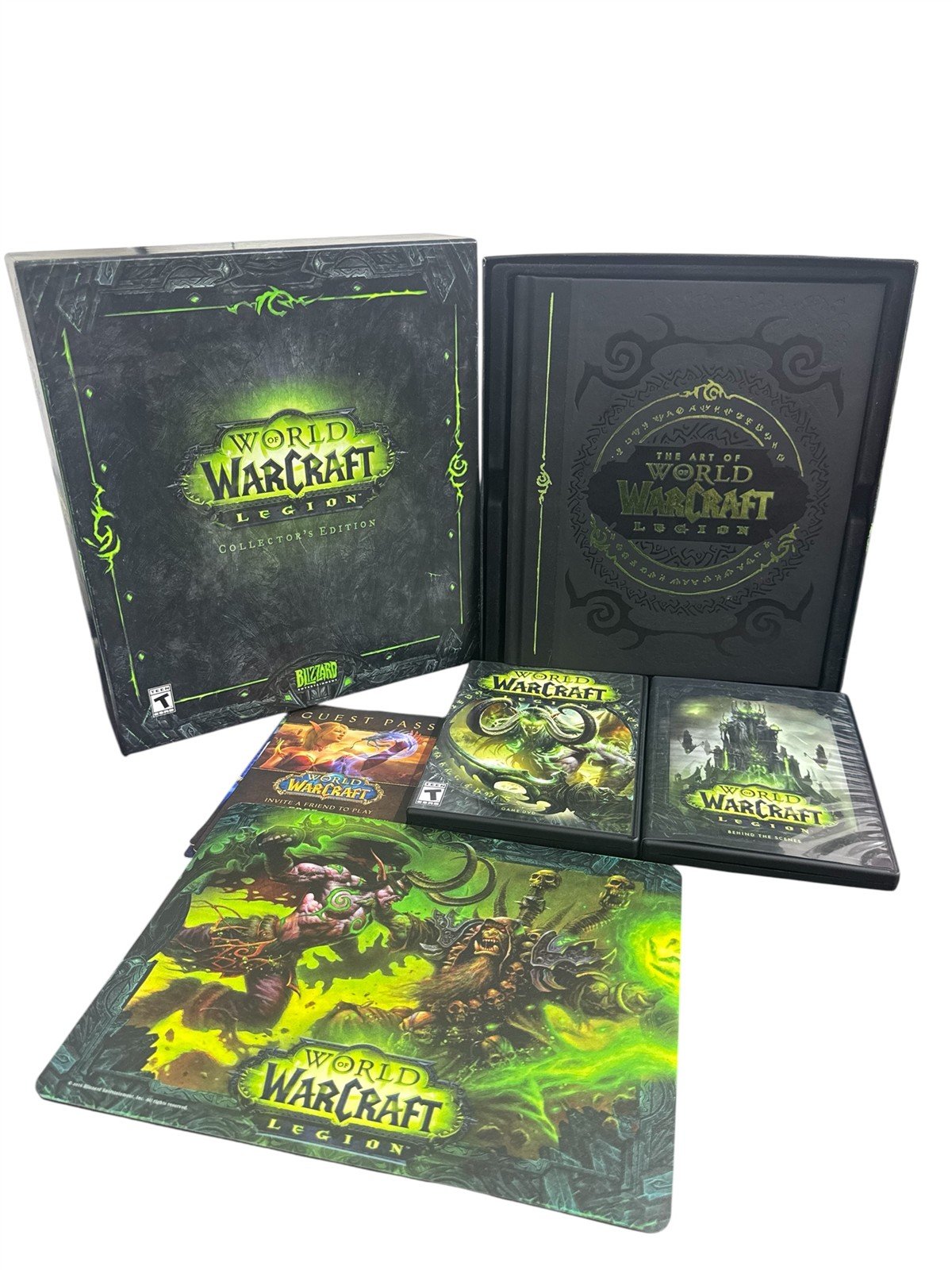 World of Warcraft Legion Collectors Edition Blizzard Entertainment No Soundtrack