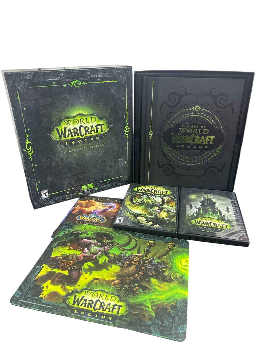 World of Warcraft Legion Collectors Edition Blizzard Entertainment No Soundtrack