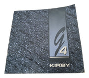 Kirby G4 Vacuum Owner's Manual Booklet Retro Collectible Nostalgic Cleaning