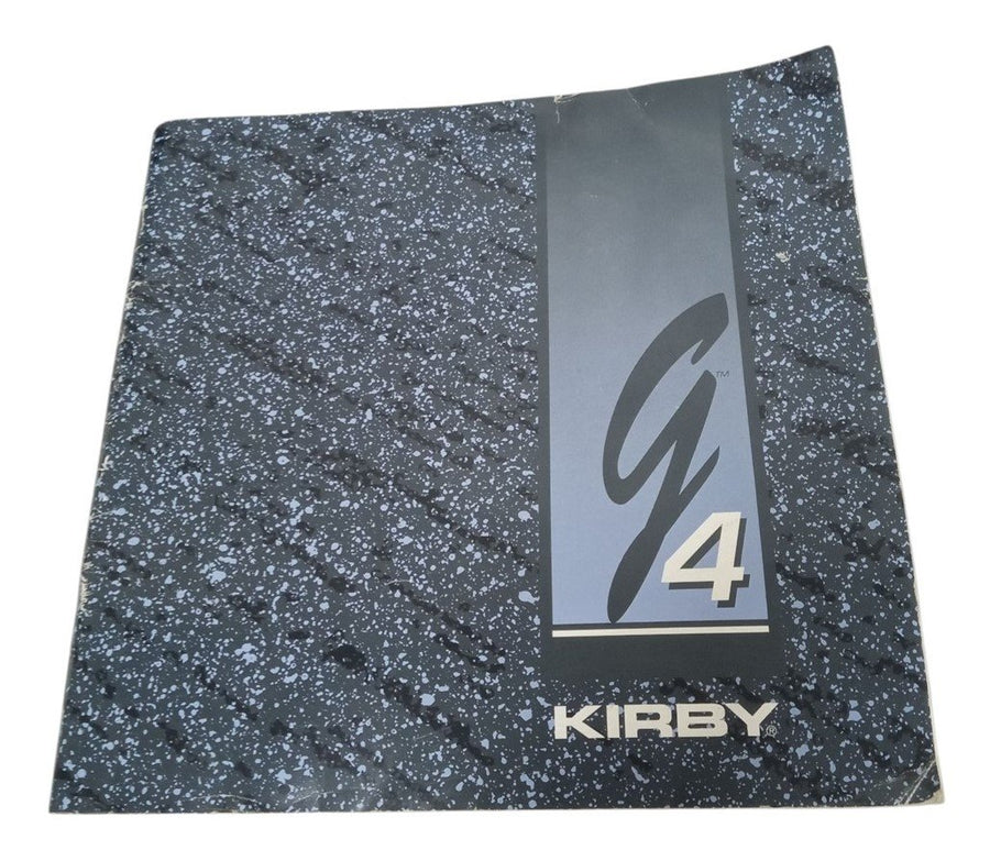 Kirby G4 Vacuum Owner's Manual Booklet Retro Collectible Nostalgic Cleaning