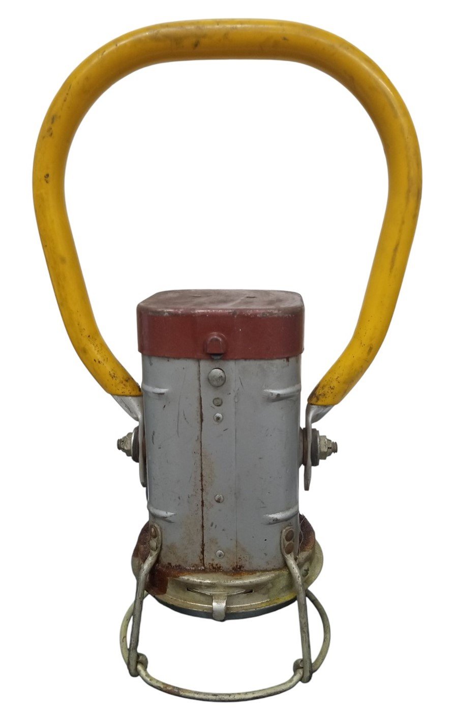 Justrite Railroad Lantern Vintage Collectible Nostalgic Railroadiana Decor