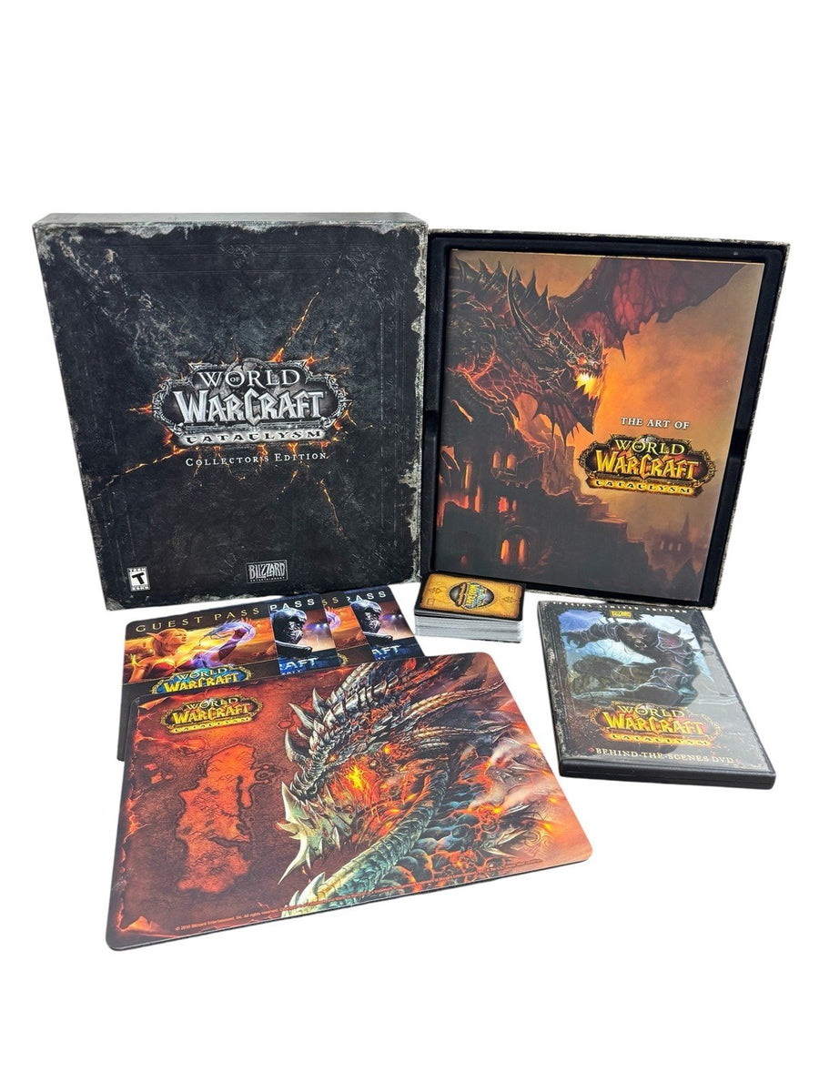 World of Warcraft Cataclysm Collectors Edition No Soundtrack/Game
