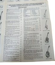 Guitar Trader's Pricebuster Flyer 22x17 Vintage Collectible Advertising