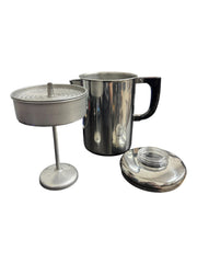Ekcoware Stainless Steel thick Copper Bottom Coffee Pot Percolator Made in the USA