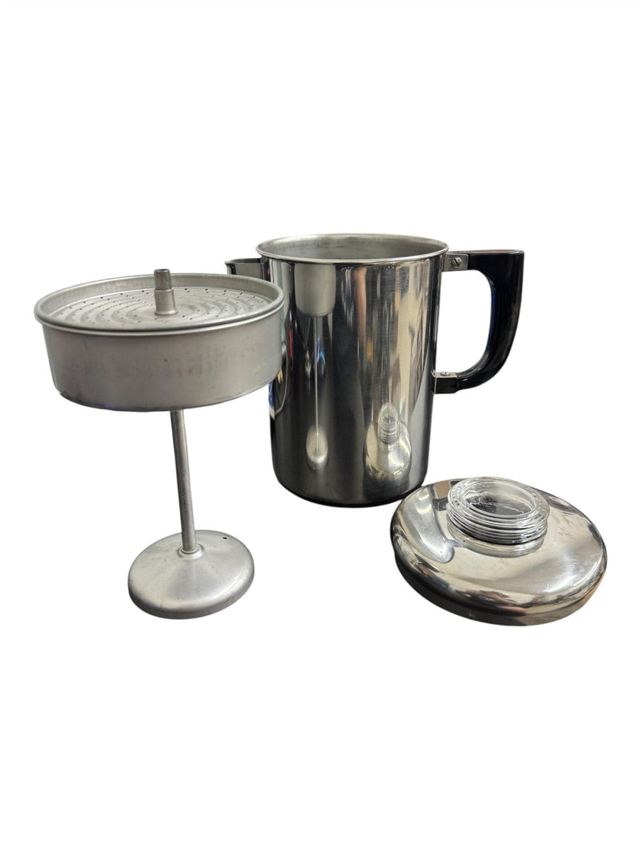 Ekcoware Stainless Steel thick Copper Bottom Coffee Pot Percolator Made in the USA