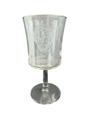 Morris Cerullo Wine Glasses Etched 1979 Disciples Apostles Holy Bible Set of 5