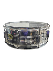 Peace Chrome Snare Drum with Stand Evans 14 Inch Drum Head
