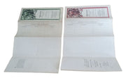 Prudential Insurance Policies 1930s Vintage Antique Collectible Nostalgic