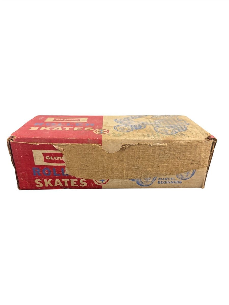 Globe Vintage Roller Skates Marvel Ages 2 to 5 USA Made Rare Original Box