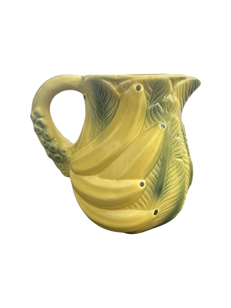 International Bazaar Vintage Ceramic Banana Pitcher Original Box Rare