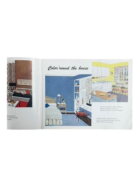 Books on Home Decorating by Carleton Varney and MCM Benjamin Moore Paint Booklet