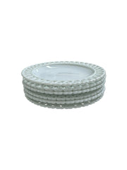 Lindshammar Gunnar Ander Vintage Heart Lace Dessert Plates Set of 6