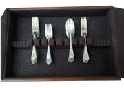 International Silver Carolina Silverware Set Of 30 With Box Vintage Collectible