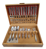 International Silver Princess Lady Doris Silverware Set Of 62 With Box