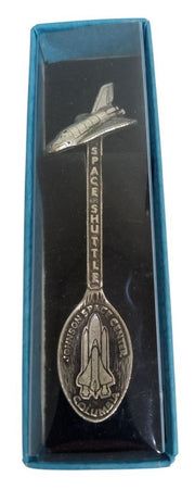 Johnson Space Shuttle Souvenir Spoon By Gish Vintage Collectible Nostalgic