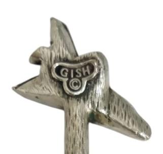 Johnson Space Shuttle Souvenir Spoon By Gish Vintage Collectible Nostalgic