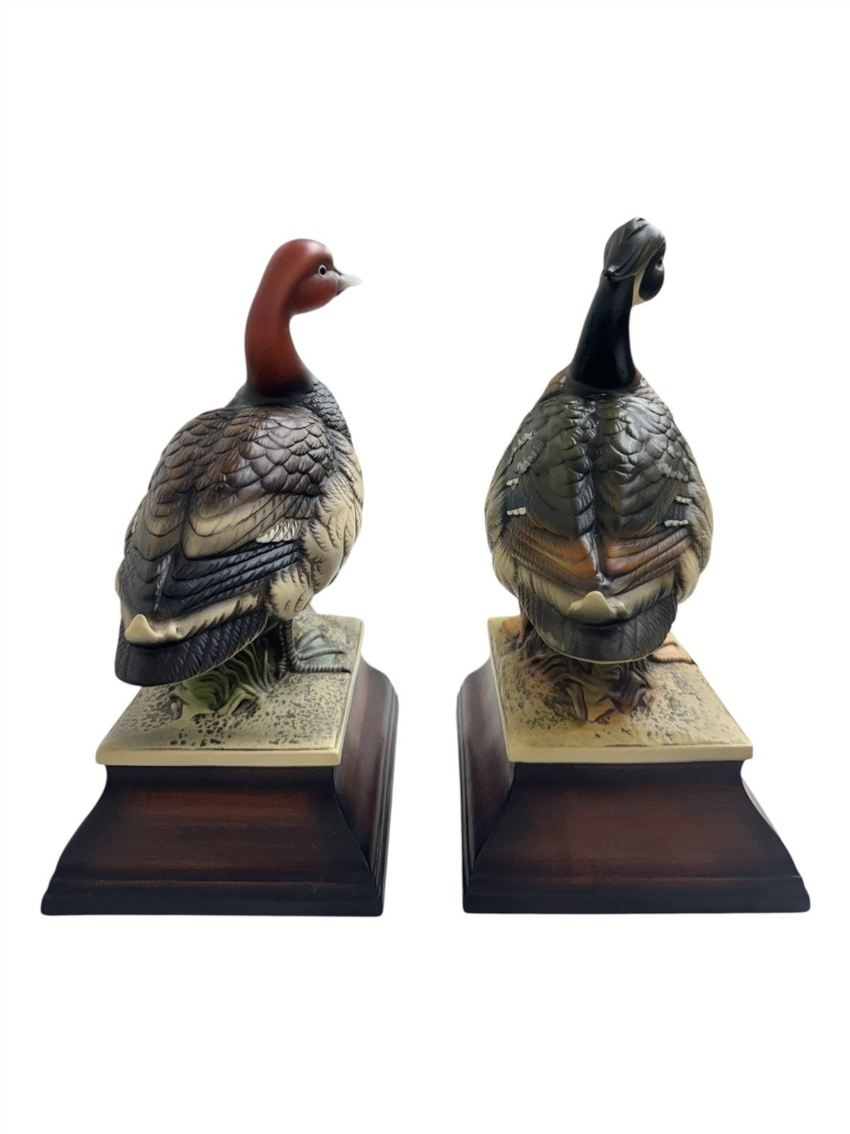 Mallard Vintage Harvey Knox Kingdom Global Art Duck Figurine Set of 2