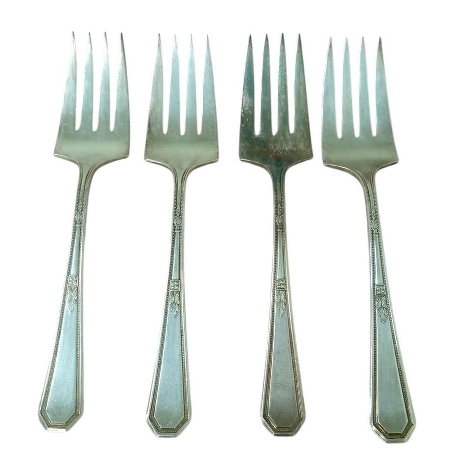 International Silver Mayfair Pattern Forks Set Of 4 Vintage Collectible