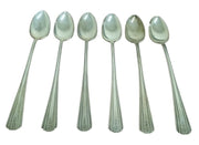 International Silver Avon Pattern Iced Tea Spoons Set Of 6 Vintage Collectible