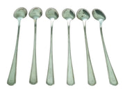 International Silver Avon Pattern Iced Tea Spoons Set Of 6 Vintage Collectible